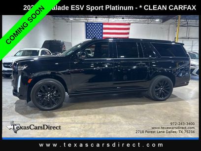 Used 2021 Cadillac Escalade ESV Sport Platinum