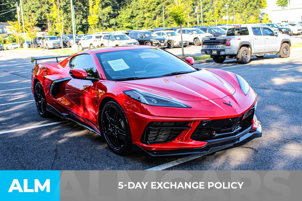 Used 2020 Chevrolet Corvette Stingray Preferred Cpe w/ 2LT Preferred Equipment Group RWD image 3