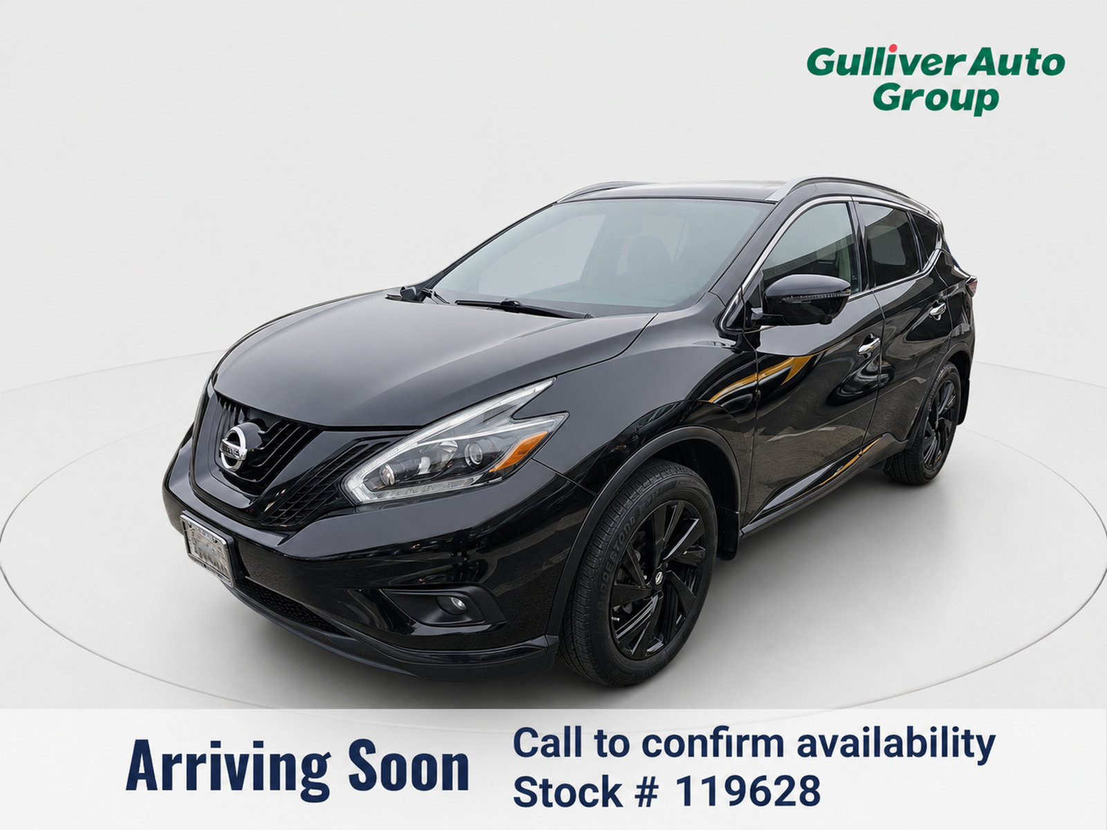 Used 2018 Nissan Murano SL w/ Midnight Edition Package FWD image 1
