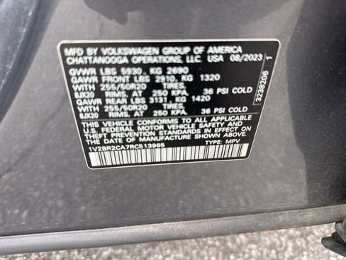 Used 2024 Volkswagen Atlas SEL AWD/4WD image 21