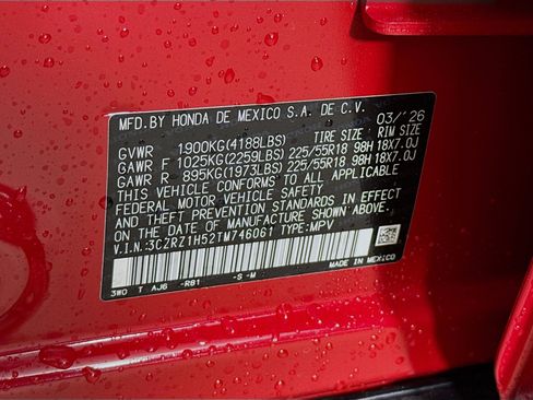 New 2026 Honda HR-V Sport image 37