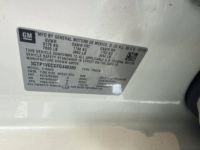 Used 2015 GMC Sierra 1500 SLT RWD image 13