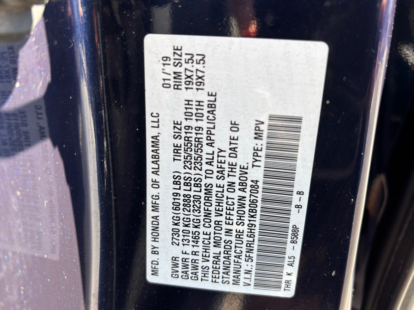 Used 2019 Honda Odyssey Elite image 34