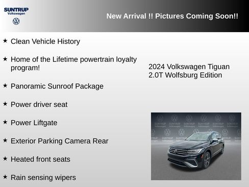 Used 2024 Volkswagen Tiguan Wolfsburg Edition image 5