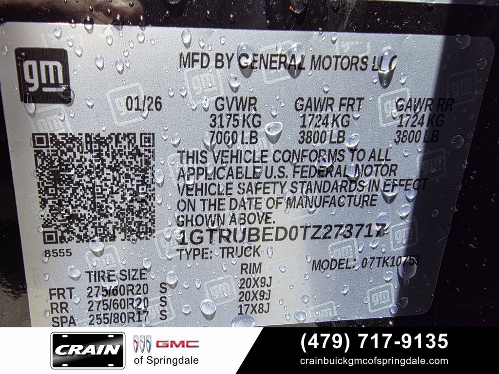 New 2026 GMC Sierra 1500 SLE w/ X31 Off-Road Package AWD/4WD image 32