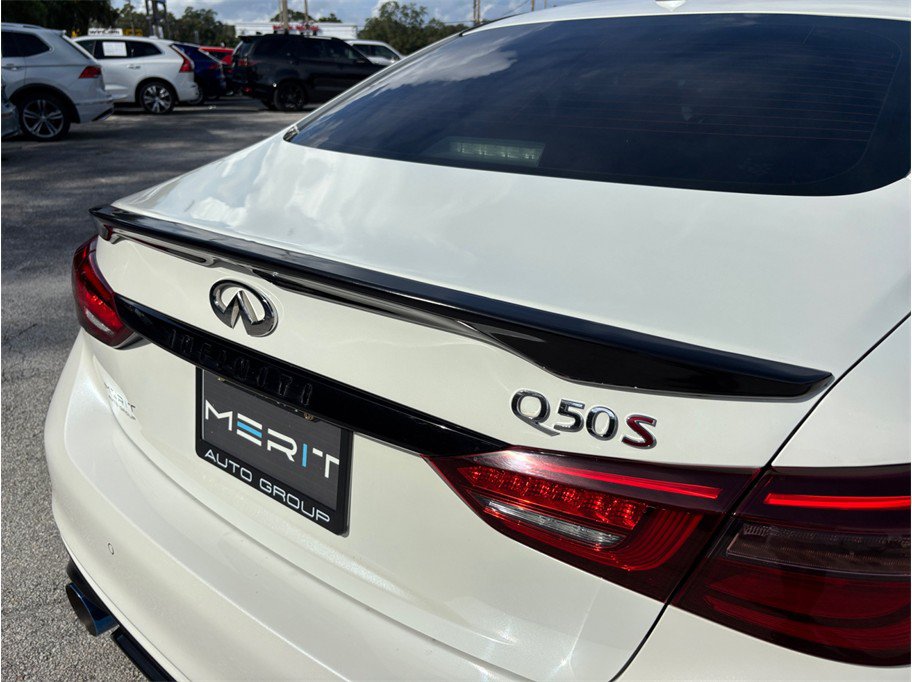 Used 2021 INFINITI Q50 Red Sport 400 RWD image 18