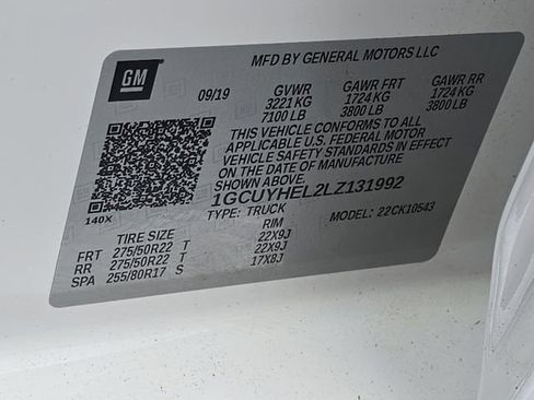 Used 2020 Chevrolet Silverado 1500 High Country w/ Technology Package image 39