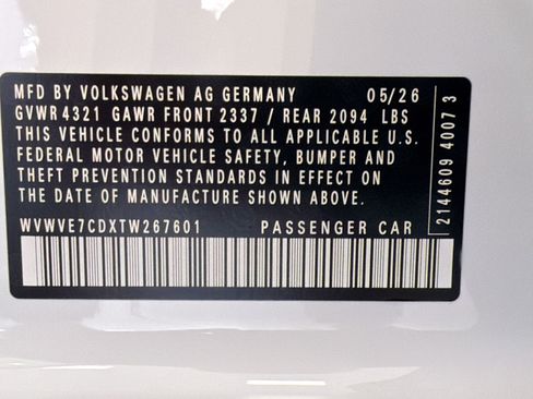 New 2026 Volkswagen GTI Autobahn FWD image 27