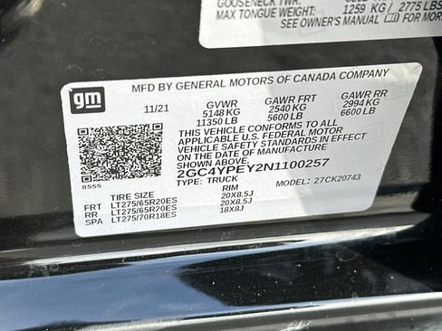 Used 2022 Chevrolet Silverado 2500 LTZ w/ LTZ Premium Package image 34