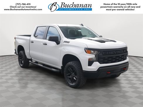 New 2026 Chevrolet Silverado 1500 Custom Trail Boss w/ LPO, Dark Essentials Package image 1