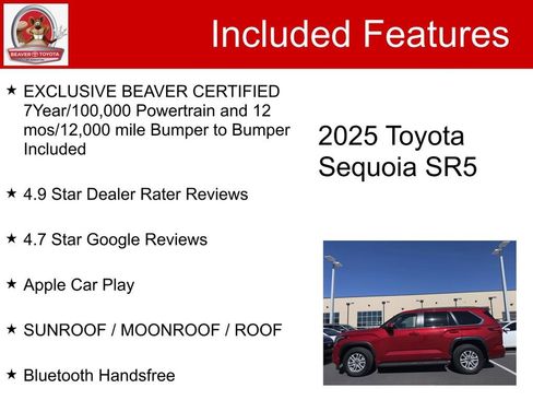 Used 2025 Toyota Sequoia SR5 image 5