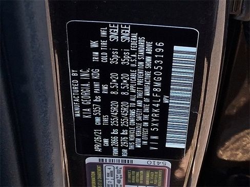 Used 2021 Kia Sorento SX image 25