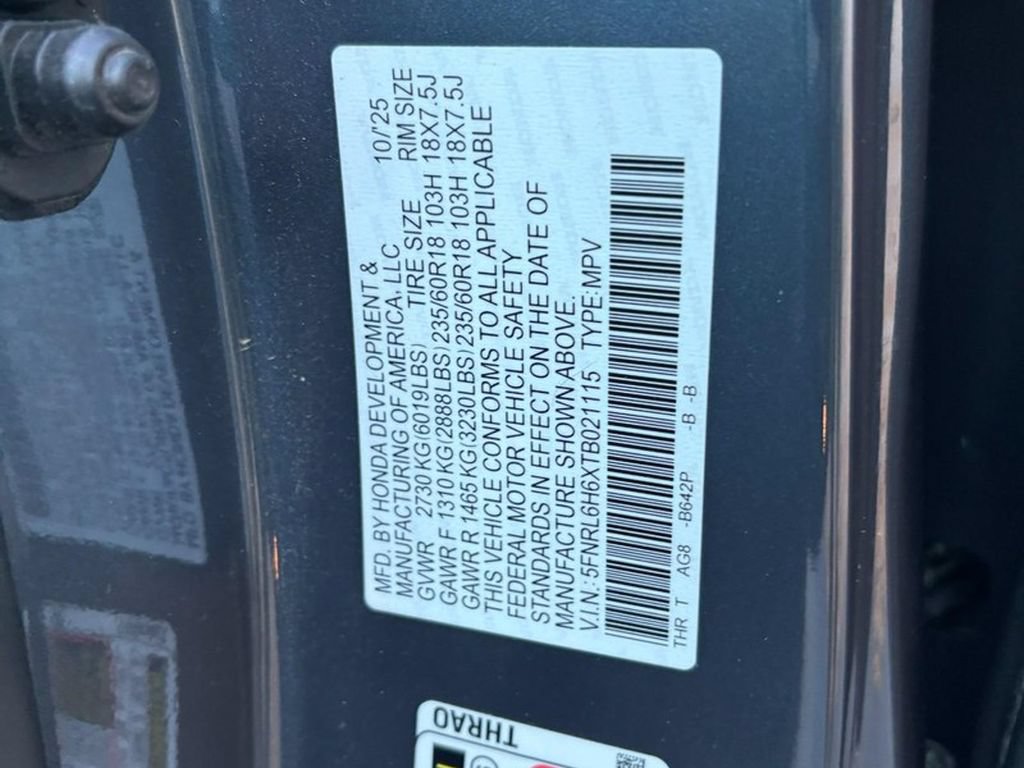 Used 2026 Honda Odyssey EX-L image 20