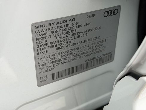 New 2026 Audi Q3 quattro 2.0T AWD/4WD image 17