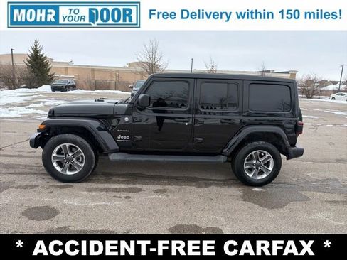 Used 2023 Jeep Wrangler Sahara w/ LED Lighting Group image 2