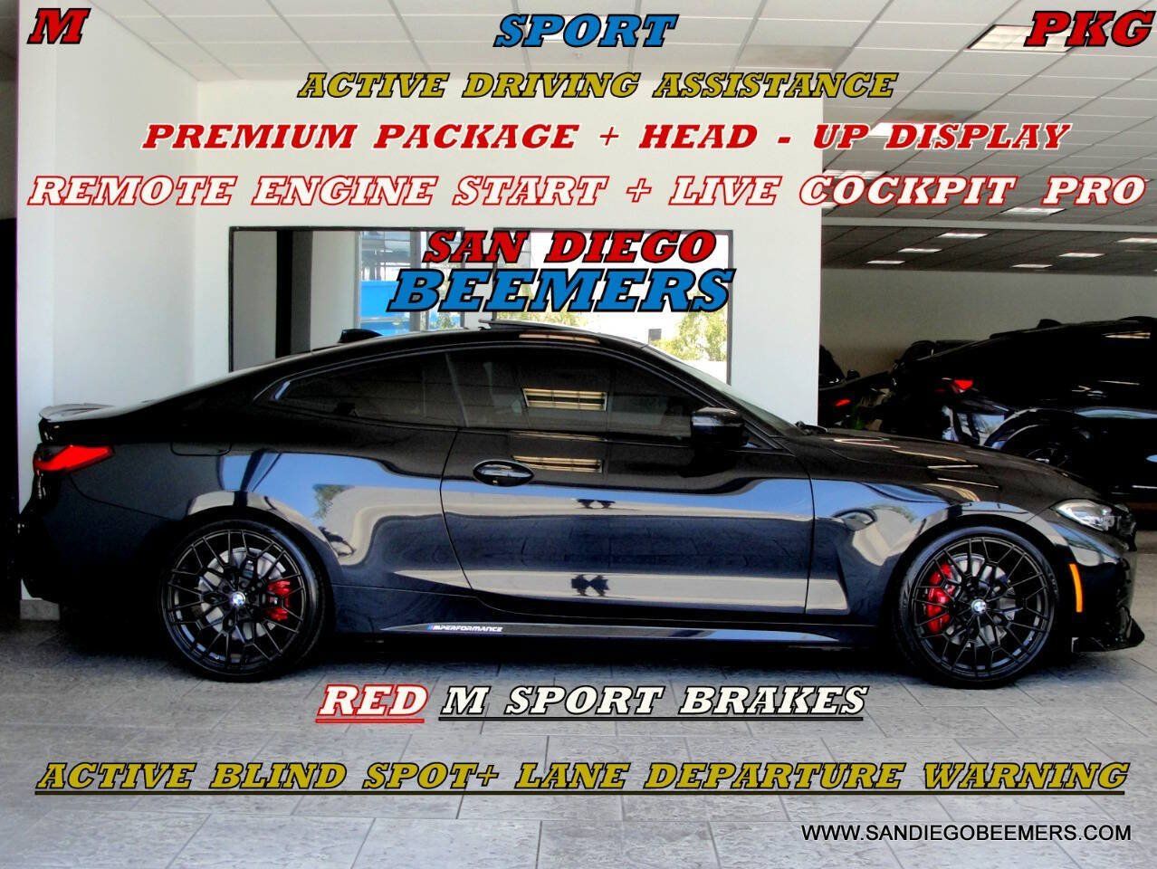 Used 2021 BMW 430i Coupe w/ M Sport Package RWD image 13