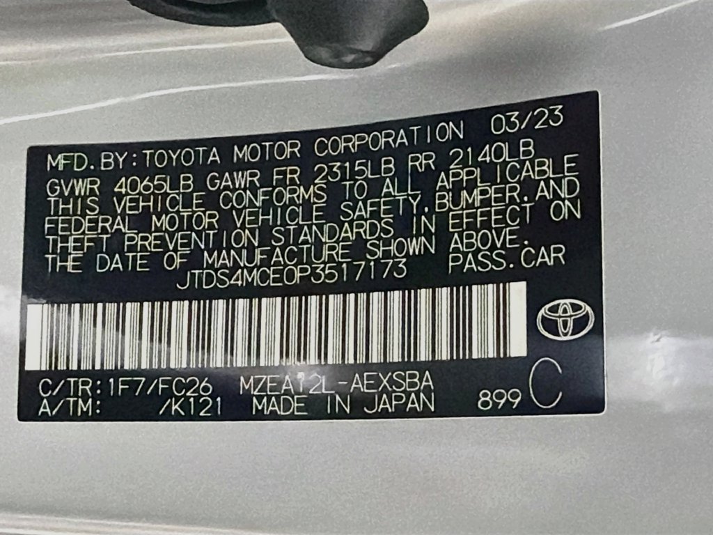 Used 2023 Toyota Corolla SE w/ Carpet Mat Package (TMS) FWD image 27