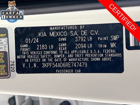 Certified 2024 Kia Forte GT-Line FWD image 31