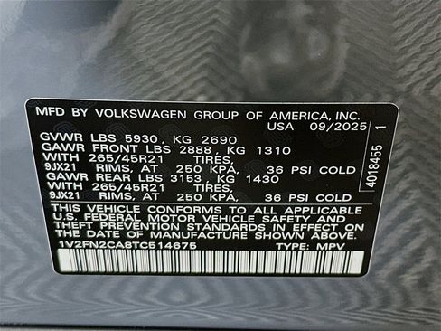 New 2026 Volkswagen Atlas SEL Premium R-Line image 27