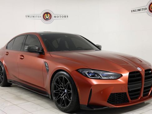 Used 2023 BMW M3 w/ Executive Package RWD image 41