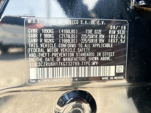 Used 2019 Honda HR-V Sport image 2