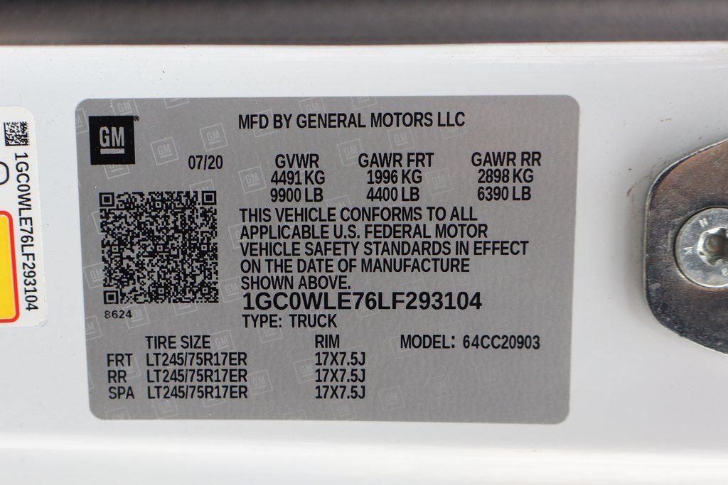 Used 2020 Chevrolet Silverado 2500 W/T RWD image 42