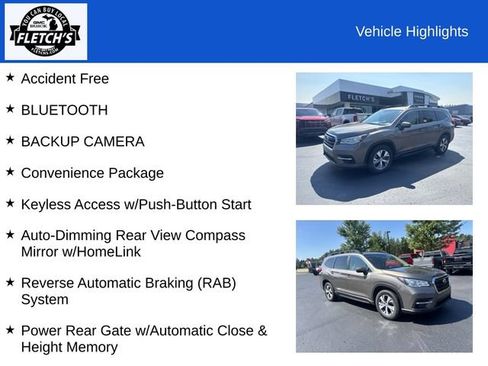 Used 2021 Subaru Ascent Premium w/ Convenience Package AWD/4WD image 2