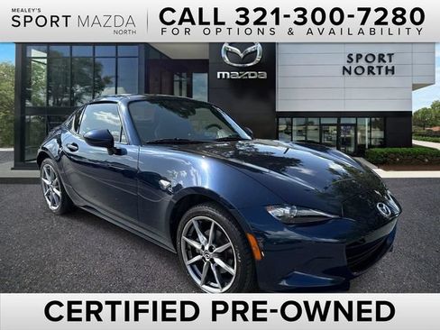 Certified 2021 MAZDA MX-5 Miata RF Grand Touring RWD image 1