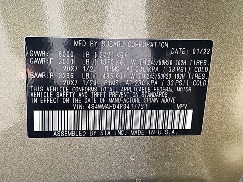 Used 2023 Subaru Ascent Onyx Edition image 14