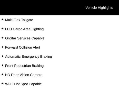New 2026 Chevrolet Silverado 1500 Custom Trail Boss w/ LPO, Dark Essentials Package AWD/4WD image 7