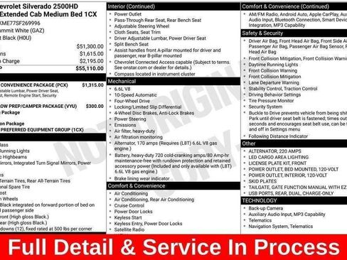 Used 2025 Chevrolet Silverado 2500 Custom w/ Custom Convenience Package AWD/4WD image 6
