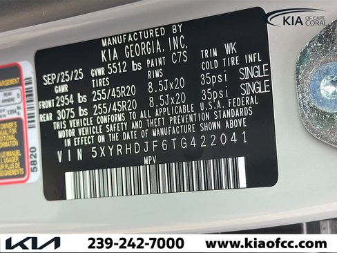 New 2026 Kia Sorento EX image 44