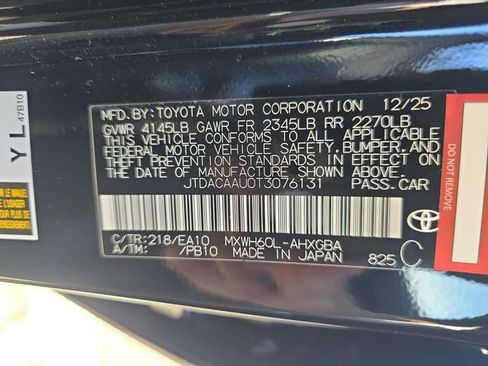 New 2026 Toyota Prius XLE image 35
