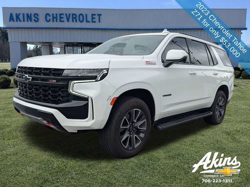 Used 2023 Chevrolet Tahoe Z71 w/ Luxury Package AWD/4WD image 9