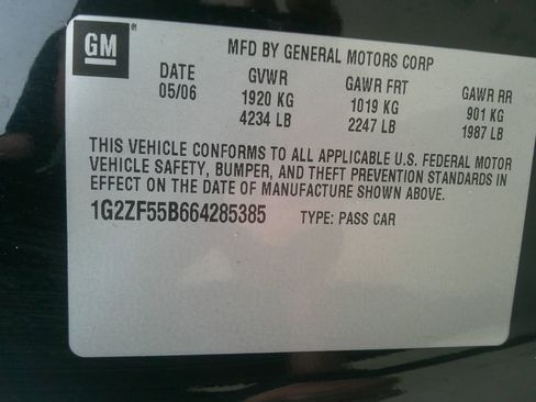 Used 2006 Pontiac G6 Sedan image 12