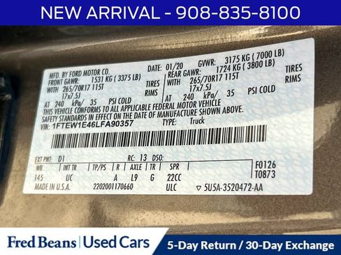 Used 2020 Ford F150 XLT AWD/4WD image 14