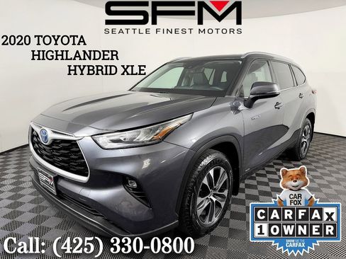 Used 2020 Toyota Highlander XLE AWD/4WD image 1