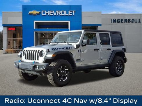 Used 2023 Jeep Wrangler Unlimited Rubicon 4xe w/ Cold Weather Group image 4