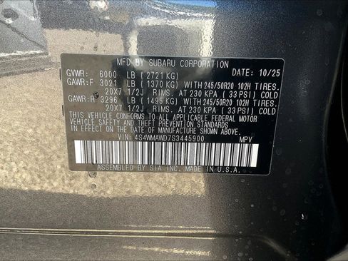 New 2025 Subaru Ascent Bronze Edition image 12