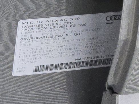 Used 2020 Audi Q3 2.0T Premium w/ Convenience Package image 21