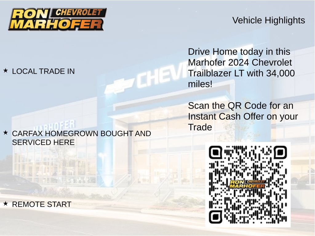 Used 2024 Chevrolet TrailBlazer LT w/ LT Cold Weather Package FWD image 15