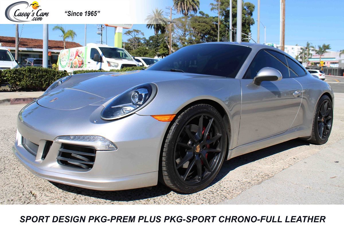 Used 2013 Porsche 911 Carrera S w/ Sportdesign Pkg RWD image 1