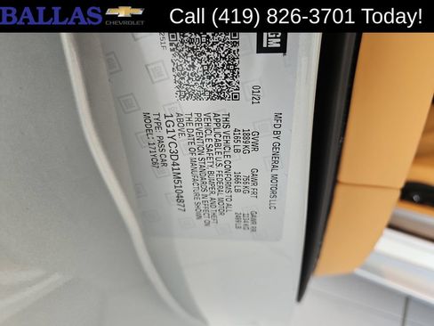 Certified 2021 Chevrolet Corvette Stingray Premium Conv w/ Z51 Performance Package RWD image 31