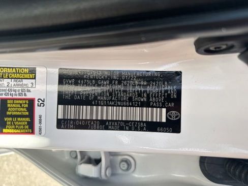 Certified 2022 Toyota Camry SE FWD image 39