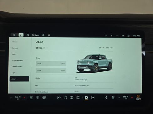 Used 2023 Rivian R1T Adventure AWD/4WD image 27