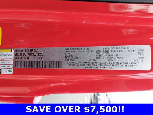 New 2025 Jeep Gladiator Sport image 34