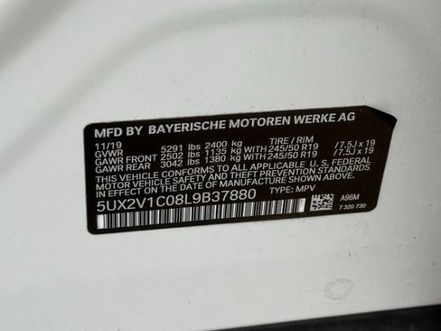 Used 2020 BMW X4 xDrive30i w/ Premium Package AWD/4WD image 44