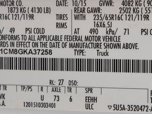 Used 2016 Ford Transit 250 130 Medium Roof image 26