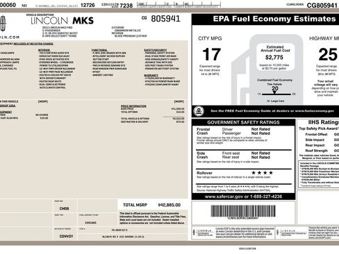 Used 2012 Lincoln MKS image 28