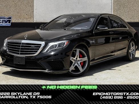 Used 2017 Mercedes-Benz S 63 AMG 4MATIC Sedan w/ Warmth & Comfort Package image 1